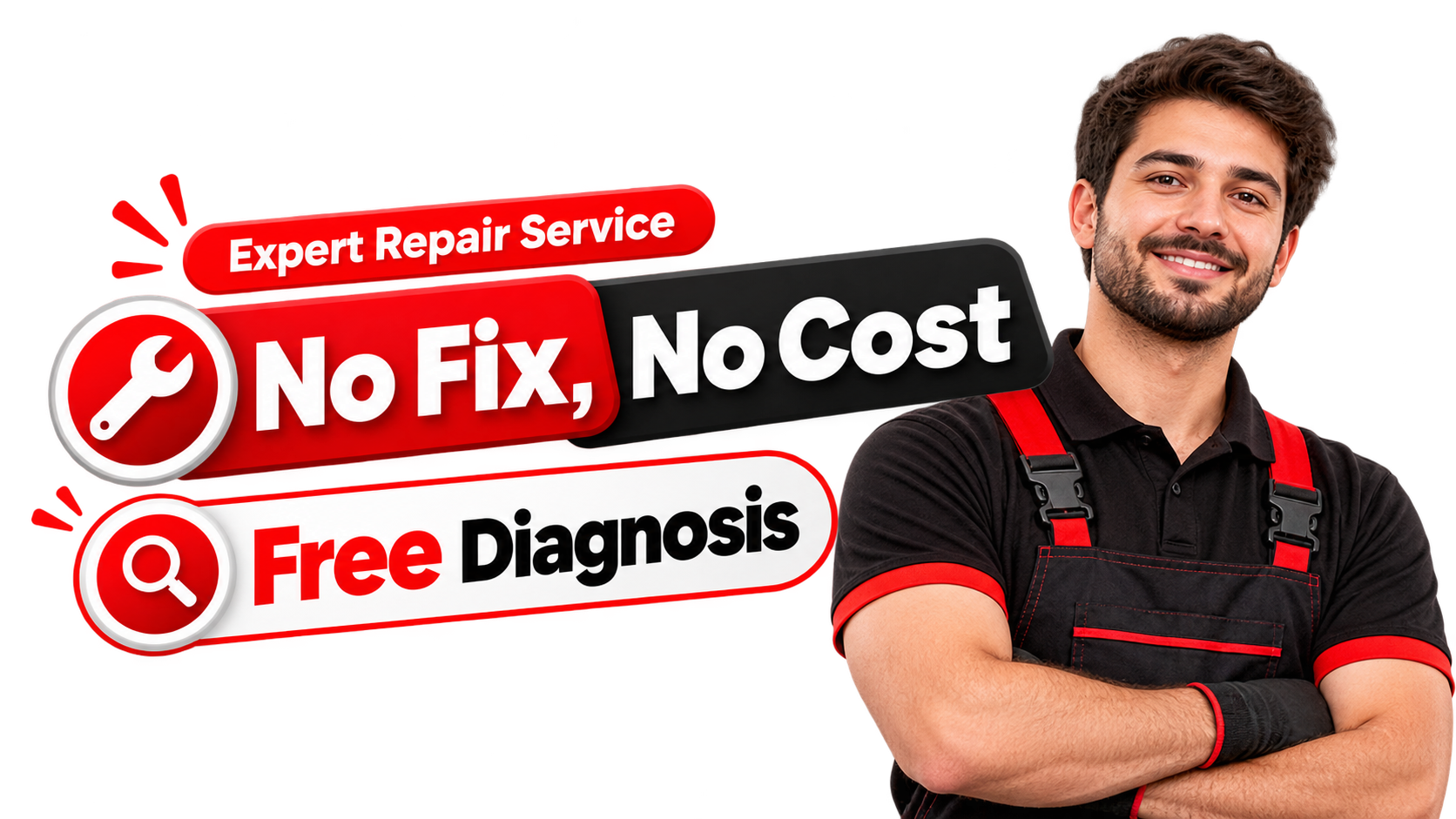 Expert Repair Service: No Fix, No Cost. Free Diagnosis.